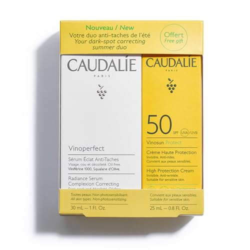 Caudalie Cofanetto Vinoperfect Siero Anti-Macchie 30ml + Crema Solare SPF50