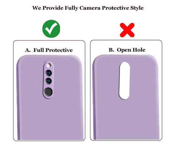 Image of A rtistque Back Cover Case for Xiaomi Redmi 8 with Camera Protection | Shockproof TPU | Stylish Protective Design | Slim Fit | Ultra Matte | Xiaomi Redmi 8 Back Cover - Purple