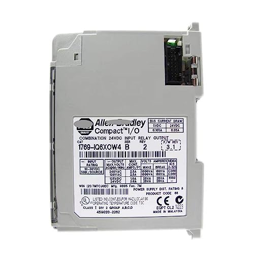 Módulo PLC 1769-IQ6XOW4 original para solucionar fallos de comunicación en bus 3