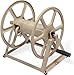 Liberty Garden 709 Steel Wall/Floor Mounted Hose Reel, Holds 200-Feet of 5/8-Inch Hose - Tan