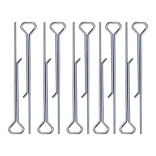 10 piezas soporte metálico para mechas de vela