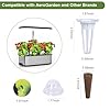 Seewaazee 79 PCS Hydroponic Indoor Seed Pods, Growing System Kit for Aerogarden & Other Brands - Seed Starter, Growing Herb Pods Kit with 24 Grow Sponges, 12 Baskets, 12 Domes, 30 Labels & 1 Tweezer #1