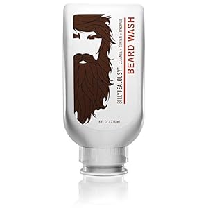 Billy Jealousy Beard Wash for Smooth, Manageable & Frizz-free Facial Hair, Beard Care Enriched with Hydrating Aloe & Strengthening & Conditioning Green Tea Extract