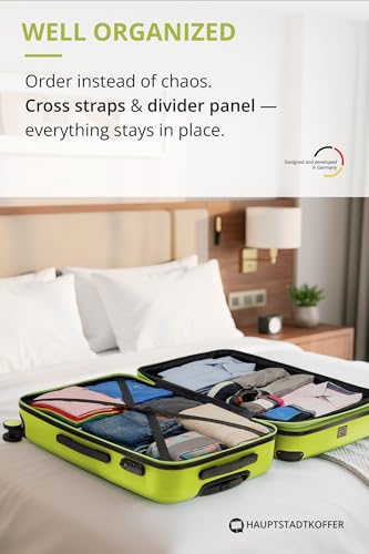 Image of HAUPTSTADTKOFFER - Spree - Luggage Suitcase Hardside 24 inch TSA, Farn, 65cm, Suitcase