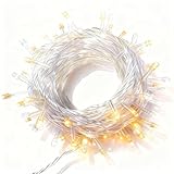 SUCCUL イルミネーション 屋外 防水 LED イルミネーションライト クリスマス ライト 10m 100球 連結可 ストリングライト