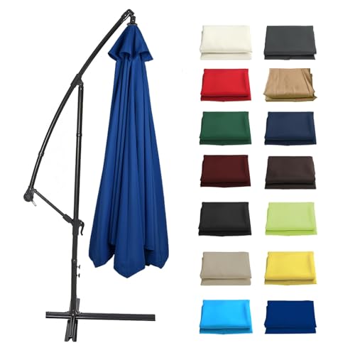 Housse de rechange universelle pour grand parasol de terrasse et toile jardin durable