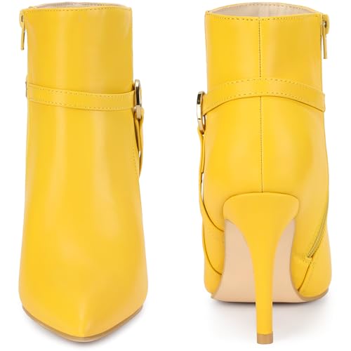 Perphy Pointed Toe Strappy Stiletto Heel Ankle Boots for Women2