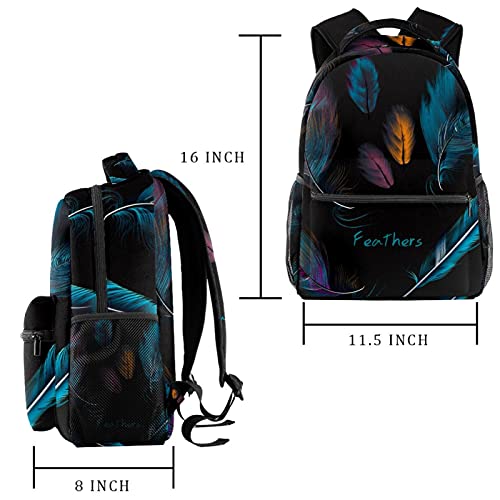 Sac à dos de voyage multicolore idéal pour les journées de cours et sorties