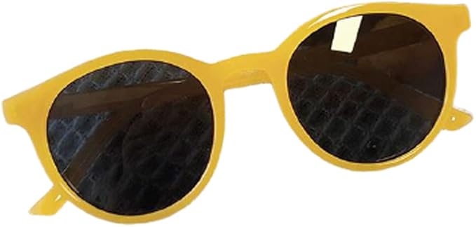 Amazon グラムジュエリー サングラス レディース Uvカット 運転用 人気 シンプル 定番 軽量 メンズ ユニセックス 男女兼用 お揃い ペア イエロー サングラス 通販