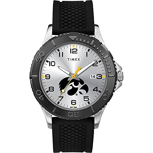 Image of Timex Tribute Men's Collegiate Gamer 42mm Watch - Georgia Bulldogs with Black Silicone Strap