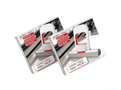 2Packs Foldable Kitchen Brush & Counter Cleaner, All-in-1 Lazy Cleaning Tool with Self-Squeeze PVA Sponge, No-Touch Dirty Water, Gift Ready with Guide for Christmas