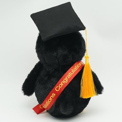 Peluche pingouin compacte, l'accessoire universitaire pour le bureau