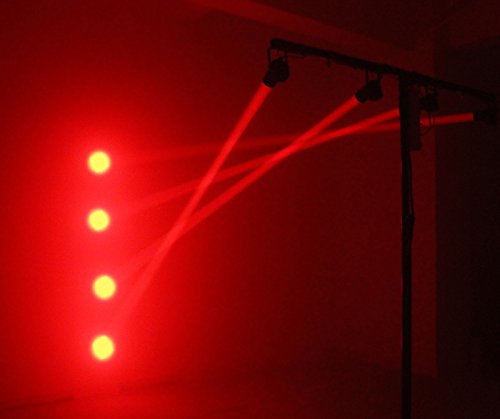 Red LED Beam Pinspot Light DJ Mirror Ball Lighting For KTV Bar Club Party Disco - Thumbnail 2
