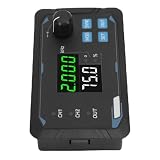 ViaGasaFamido Generatore di Segnale PWM a 2, Frequenza Regolabile 1 Hz-150 KHz con Ciclo di Lavoro di Fase 0-100% 0-360°, Doppio Display per Test Didattici e Sviluppo Prodotto