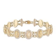 Virgin Mary-Silver CZ