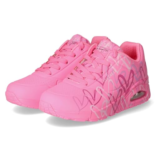 Skechers UNO Spread The Love, Damen Sneaker, Pink,