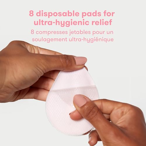 Frida Mom Cooling Hydrogel Nipple Pads, Nursing Pads for Hydration and Soothing Sore Nipples, Breastfeeding Essentials, 8ct by Frida Baby - Image 5