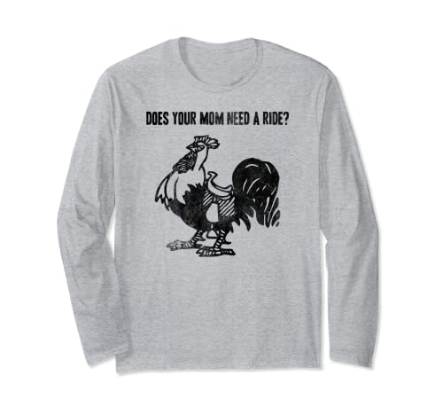 Votre maman a besoin d'une promenade ? Protège-matelas ludique et offensif Manche Longue