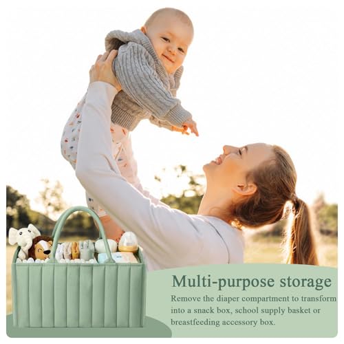 Panier à couches pour bébé la solution pour ranger les affaires de change - 3