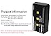 Gikysuiz 2300mAh Replacement Battery for Garmin GPSMAP 276 296 376 378 396 478 495 496 GPS Devices,fits Part Number 010-10517-02 Garmin Lithium-Ion Replacement Battery