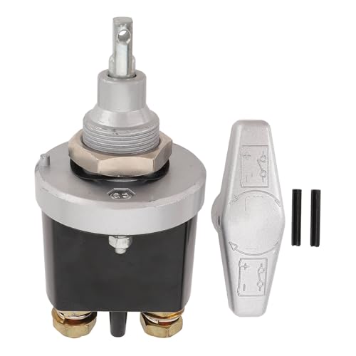 500A High Current Battery Disconnect Switch, 12V 24V Prevent Battery Drain Battery Isolator Switch for RV Yacht Boat