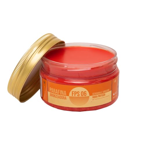 Parafina bronzeador acelerador de bronzeado Duotrato 200g (Cenoura e Urucum)
