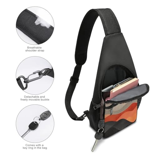 Mochila de bandolera ligera para senderismo y viaje miniatura 4