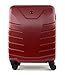 Wenger Pegasus Carry-On Reisegepäck mit Rollen, Zahlenschloss, 39 l, Handgepäck Damen Herren, Business Reisen, 20x40x54, Rot, 610124