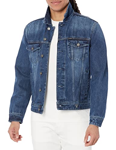 GUESS Veste en Jean Dillon pour Homme | Coupe Classique Denim