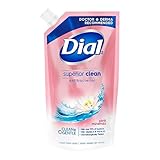 DIAL Jabón para manos,Minerales Rosados, 800ml, hidrata la piel, antioxidante, renueva la piel con ingredientes...