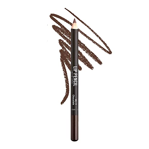 Image of Kiss New York Professional Slim Long-Wear Lip Liner Pencil, Matte Finish
