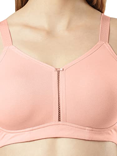 Image of Jockey ES27 Women Wirefree Non Padded Super Combed Cotton Elastane Stretch Full Coverage Minimizer Bra