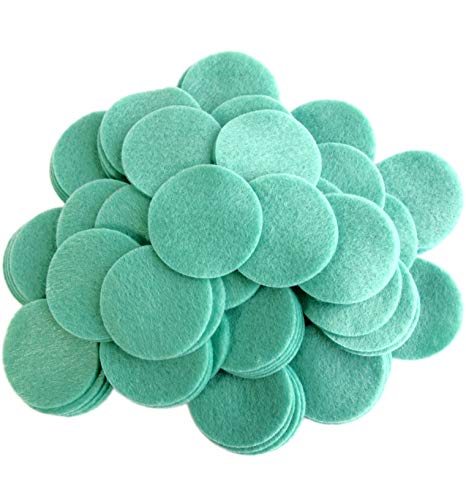 Image of Playfully Ever After Sea Greeen Craft Felt Circles (3 Inch - 30pc)