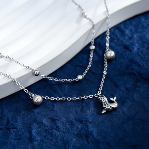 Image of CHIC & ARTSY 925 Sterling Silver Ankle Bracelets for Women, Adjustable Layered Foot Chains with Nature & Symbol Charms, Lightweight Comfort Fit Boho Beach Everyday Jewelry