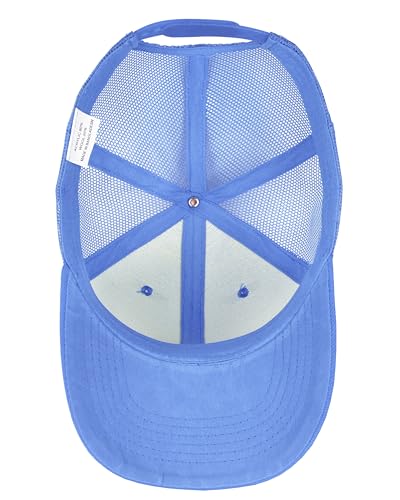 Image of Gelante Mesh Trucker Baseball Cap Snapback Hat Structured Front Panel