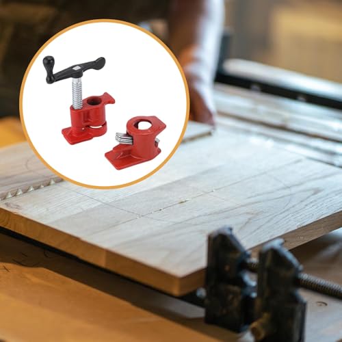 Abrazadera para carpintería para alinear madera sin desvíos 7
