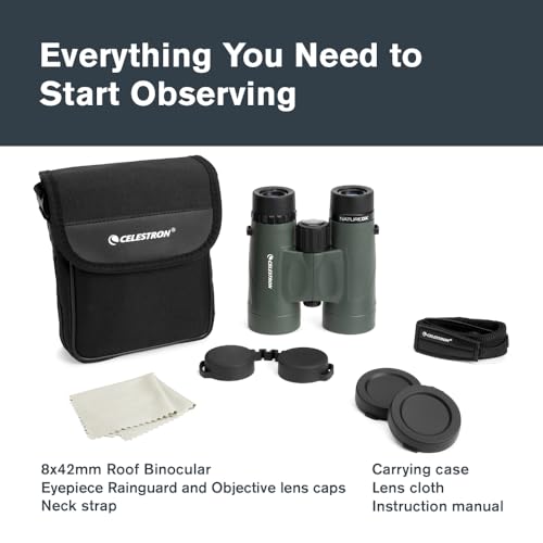 Celestron Nature DX 8x42 Waterproof Binoculars for Bird Watching & Outdoors - image 8