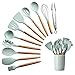 Produktbild VanderHOME Küchenhelfer Set 11PCs Küchenutensilien Set Silikon, Hellgrün