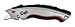 Produktbild Wedo 78850 Safety Cutter Profi Plus (mit automatischem Klingenrückzug inklusive 5 Trapez-Ersatzklingen) silber