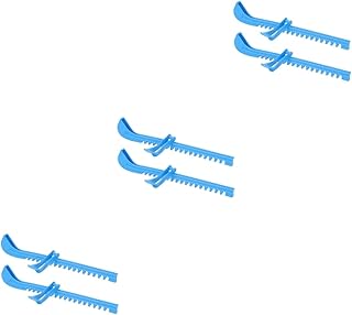 Kisangel 3 Pares Protetor De Skate Criança Skate De Gelo Para Crianças Almofadas De Skate Adulto Protetores De Lâmina De Gelo Sapatos Acessórios Capas De Lâmina Capa De