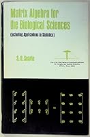 Matrix Algebra for the Biological Sciences B000WQJ56M Book Cover