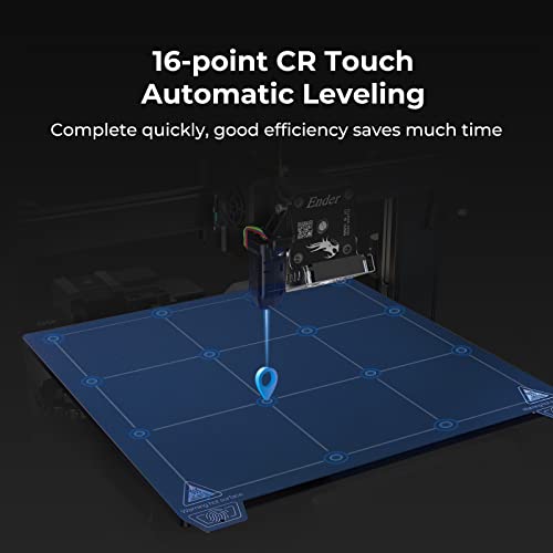 Creality 3D Printer Ender 3 S1 Pro High-Temp Nozzle Sprite Full Metal Direct Drive Extruder Cr Touch Auto Leveling Pei Bed Filament Sensor Printing Size 10.6X8.6X8.6In #TOP3