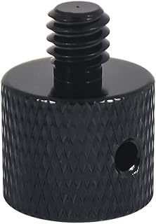 BGNing Aluminum Camera Screw Adapter Thread Universal Camera Conversion Screw 1/4 to M4 M8 M10 Male Female Screw Tripod Monopod Mount Adapter Photography Accessories (1 4 Male to M4 F)