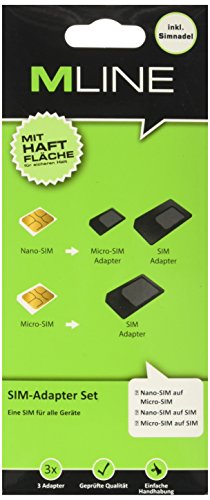 Preisvergleich Produktbild SIM Adapterset inkl. SIM-Nadel