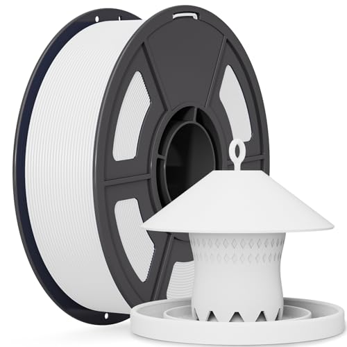 IEMAI ASA Filament 1.75mm 1Kg 3D Drucker Filament ASA Weiß UV-beständig Hitzebeständig Maßgenauigkeit+/-0 02mm