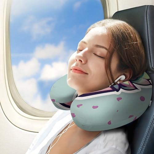 Almohada de viaje espuma viscoelástica tamaño único miniatura 3