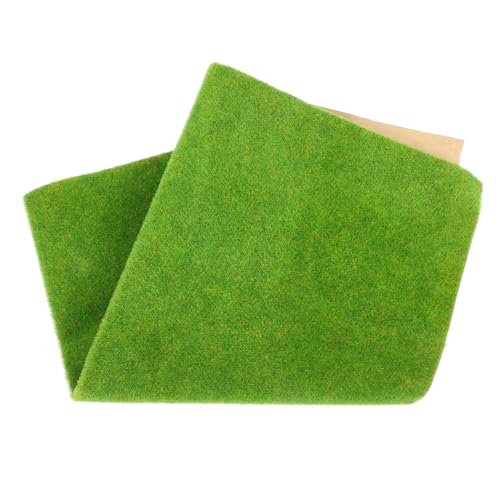 ibasenice Artificial Turf Fake Lawn for Landscape Decor Landscape Grass Mat for Table Model All Seasons