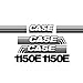 New Whole Machine Decal Set Fits Case Crawler Dozer 1150E NS (New Style) Made with 7-9 Year Outdoor Vinyl