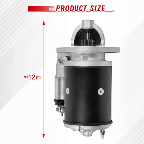 Starter Motor Repuesto para Tractor Diesel Agrícola Worldthump Modelos 1394 1410 1494 miniatura 2