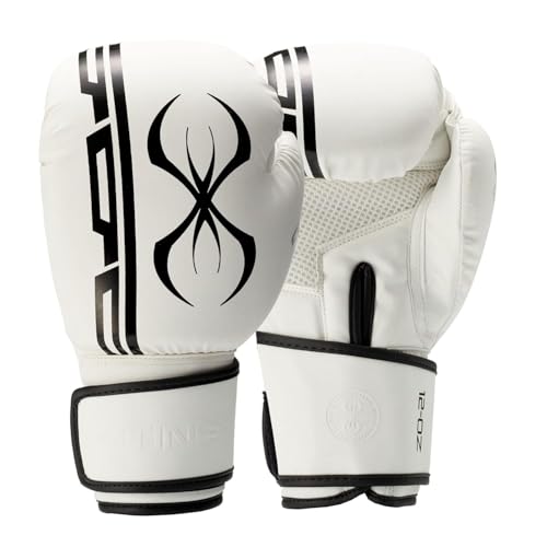 Image of STING Boxing - Armaplus Boxing Gloves | for Competition & Training (10OZ, White)